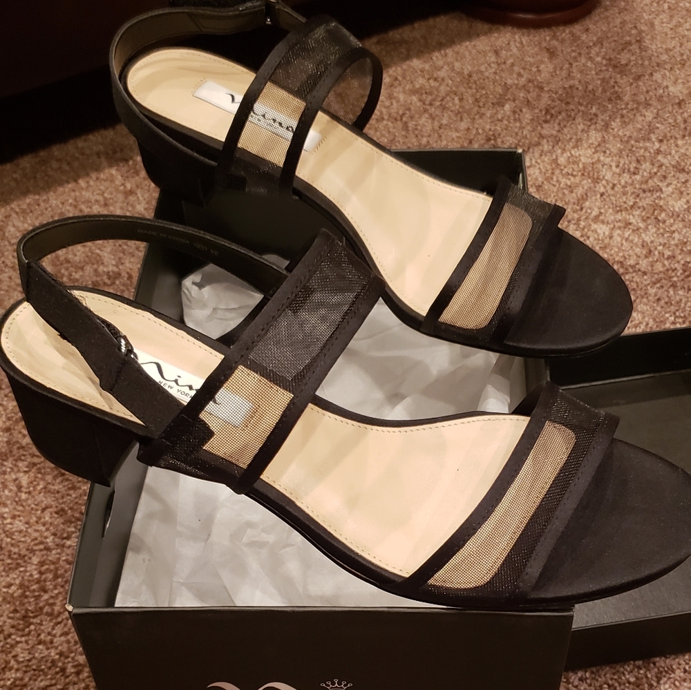 1" heel dress sandal